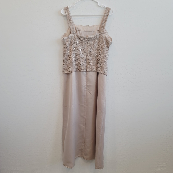 Alex Evenings Sleeveless A-Line Dress Gown Women's Size 14W - Picture 4 of 14
